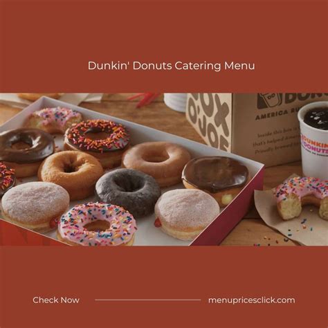 Dunkin' Catering .